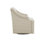 Justin - Swivel Glider Chair With 360 Degree Rotation - Tan