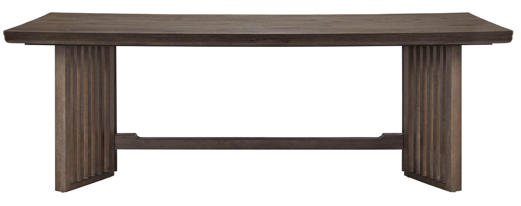 Kavanaugh - Trestle Dining Table - Weathered Kona Brown