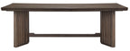 Kavanaugh - Trestle Dining Table - Weathered Kona Brown