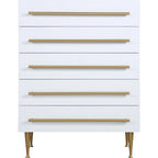 Contemporary 5 Drawer Chest For Bedroom