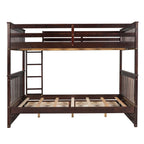 Bunk Bed With Ladders And 2 Storage Drawers