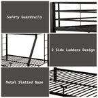 Limbra - Spacious Design Double Bunk Bed