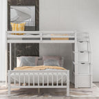 Loft Bed With Staircase And Storage