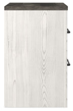 Gerridan - Two Drawer Night Stand - White / Gray