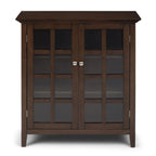 Acadian - Medium Storage Cabinet - Natural Aged Brown