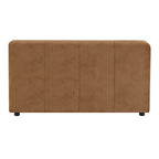 Zoey - Modular - Armless Chair - Chocolate Suede
