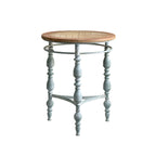 Round Top Carved Table For Living Room