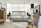 Lindon - Dark Open Nightstand - Coffee Bean