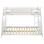 Holden Wood Veneer Twin Over Full Bunk Bed White