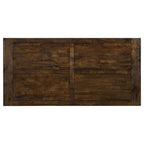 Coleman 5-piece Rectangular Dining Set Rustic Golden Brown