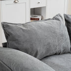 Convertible Combination Sofa With Footstools With Storage