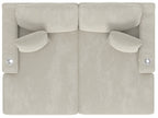 Cozy - 2 Piece Double Wide Chaise With USB Charging Ports