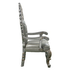 Sandoval - Arm Chair (Set of 2) - Beige Synthetic Leather & Champagne