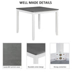 Modern Dining Table Set With Chairs For Kitchen
