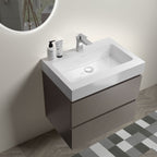 Alice - Bathroom Vanity With Sink, Wall Mounted, Floating