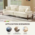 Comfortable Deep Seated Sofa With Pillows