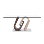 Tony - Dining Table - Brown / Beige