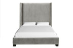 Upholstered Bed, Space-Saving Design