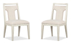 Lorelei - Upholstered Side Chair (Set of 2) - Misty Cloud