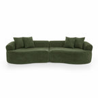 4 Seater Curved Cloud Sectional Sofa