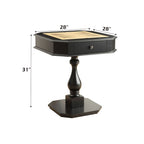 Bishop - Wood Game Table - Black