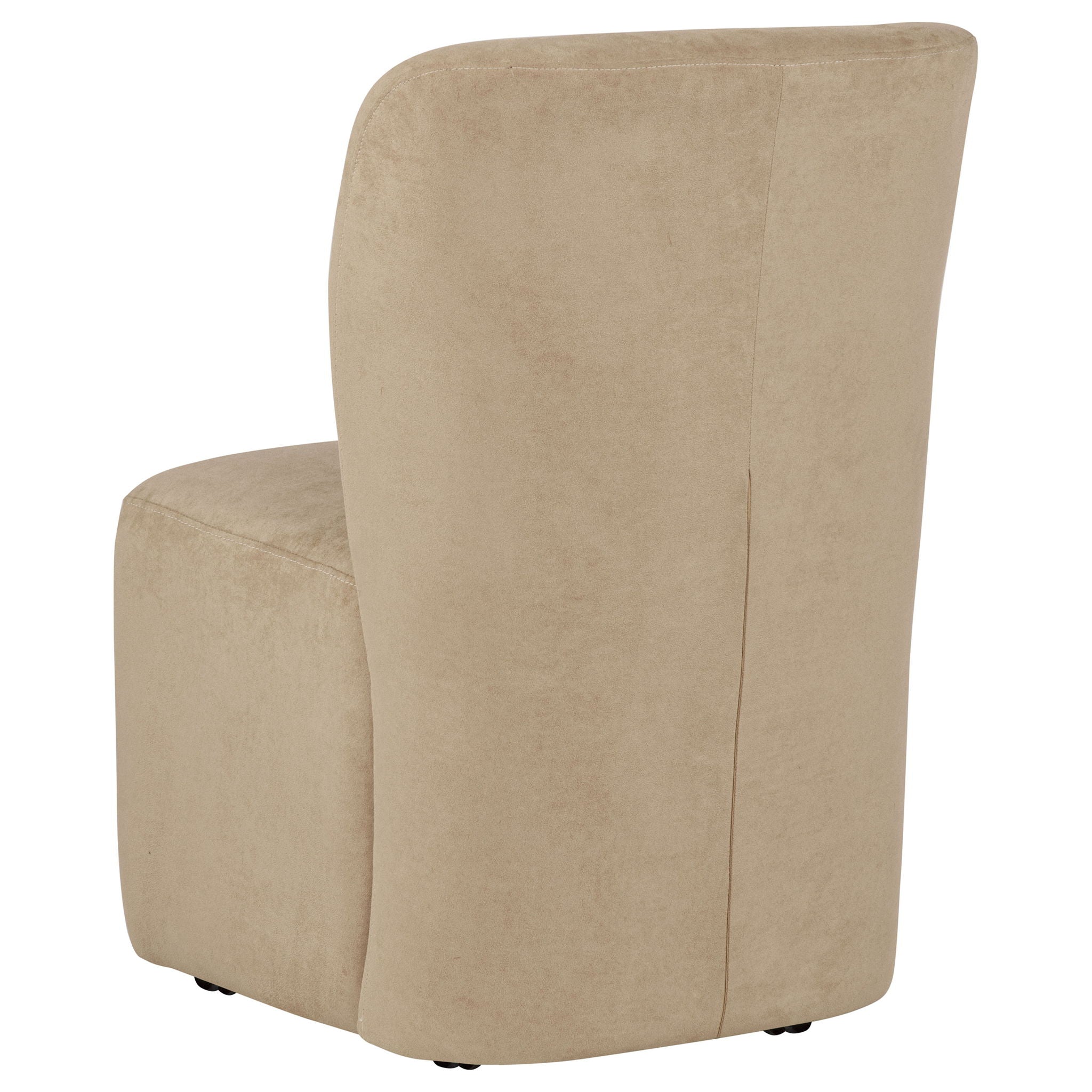 Jaelynn Upholstered Parsons Dining Side Chair Tan (Set of 2)