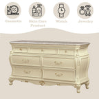 Chantelle - Dresser - Pearl White Finish