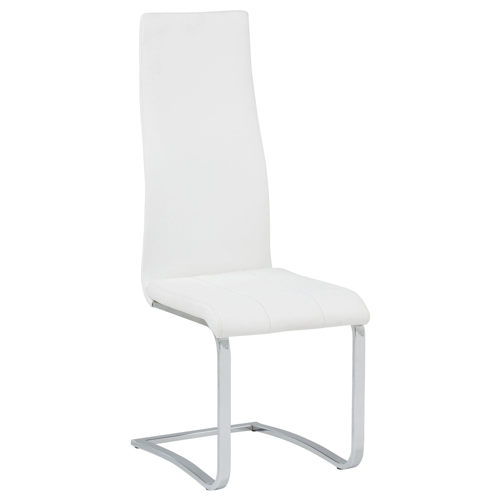 Montclair Upholstered Dining Side Chair White (Set of 4)
