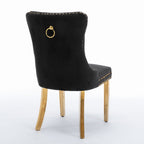 Nikki - Modern, High-End Tufted Dining Chair (Set of 2)