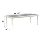 Maverick - Dining Table - Silver