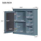 Modern Wall-Mounted Medicine Cabinet With Mirror