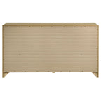 Hendricks 6-drawer Bedroom Dresser Storage Cabinet Light Oak