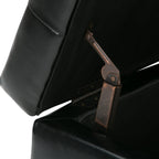 Cosmopolitan - Storage Ottoman - Midnight Black