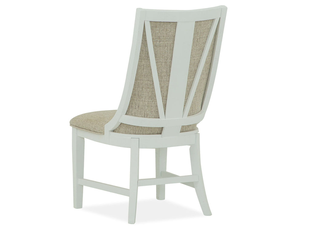 Heron Cove - Upholstered Host Side Chair (Set of 2) - Chalk White