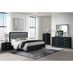 Carlos - Modern Design Bed With LED