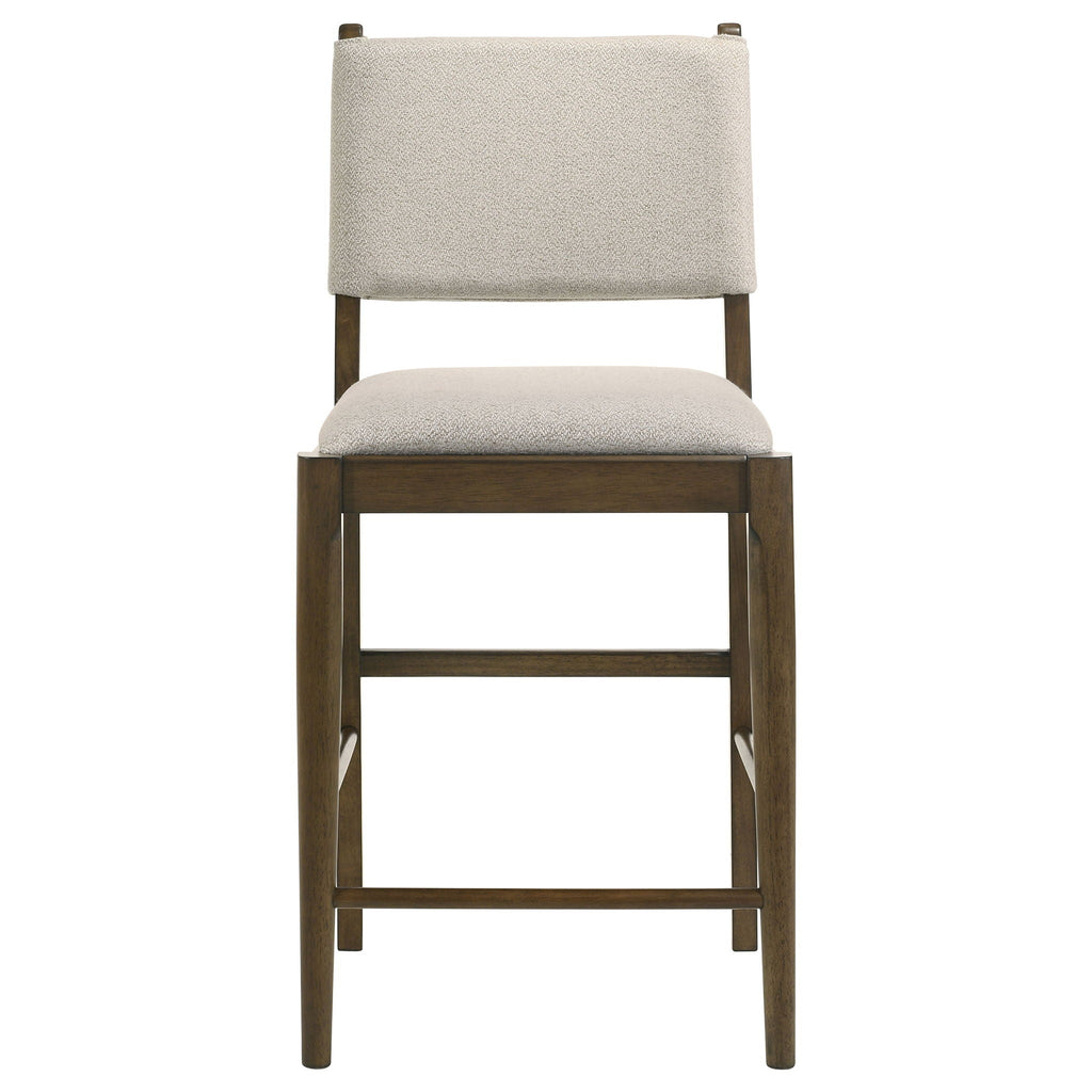 Ottowa Upholstered Counter Side Chair Brown (Set of 2)