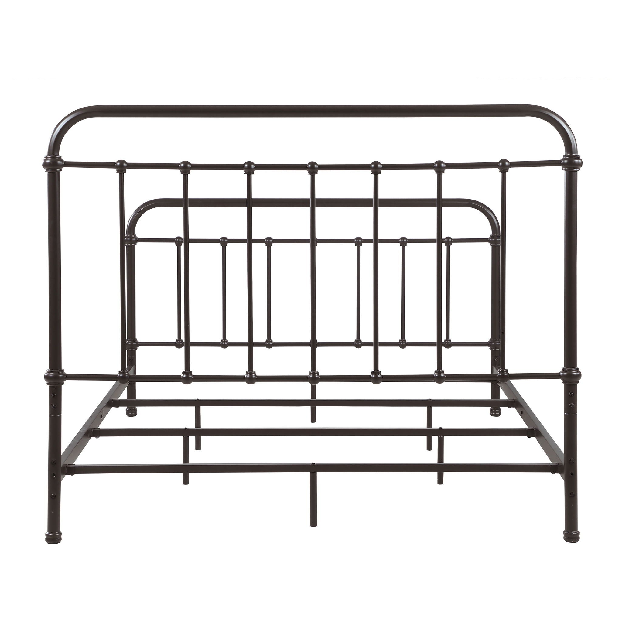 Livingston Metal Queen Open Frame Bed Dark Bronze