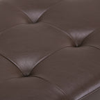 Cosmopolitan - Storage Ottoman - Chocolate Brown