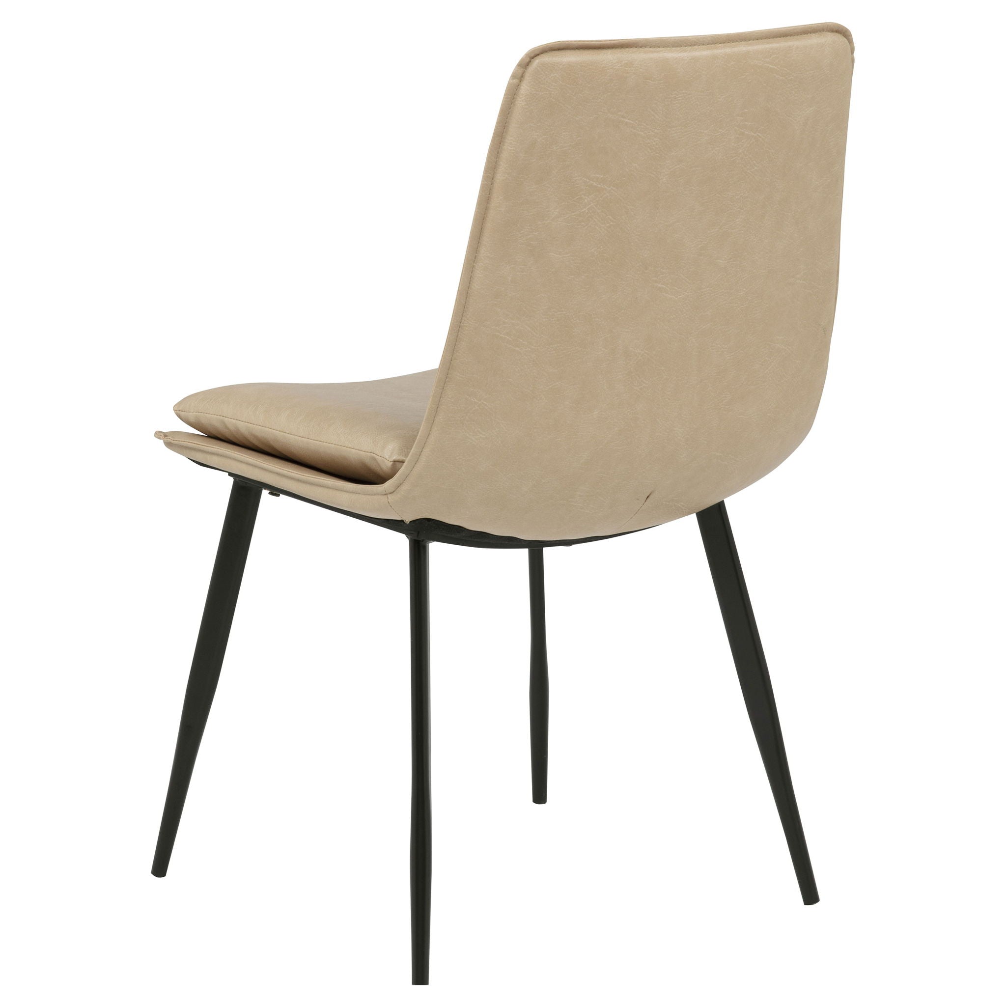 Ortega Upholstered Dining Side Chair Tan (Set of 2)