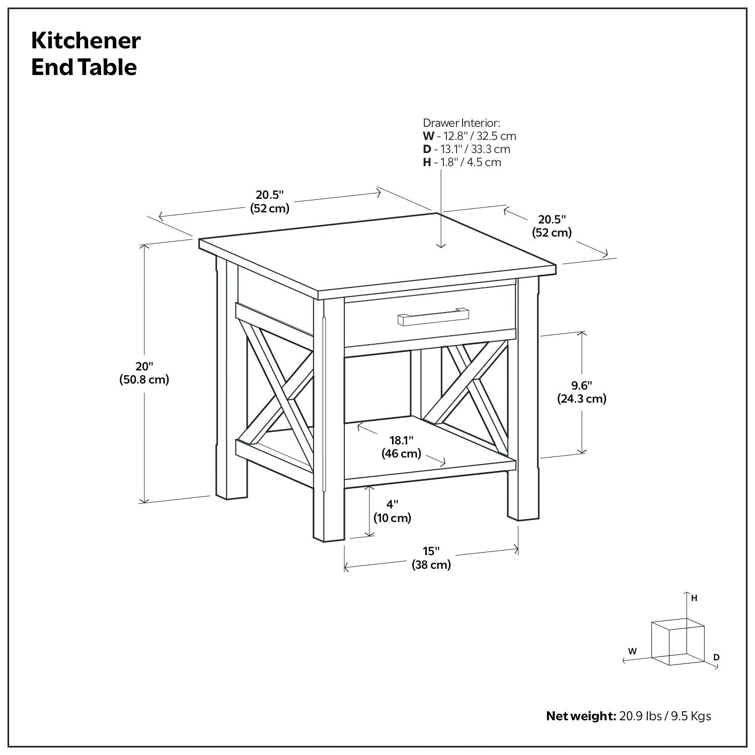 Kitchener - Handcrafted Table