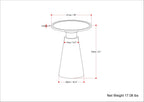Kramer - Side Table - Cognac