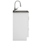 Reed - Deluxe Laundry Cabinet With Pull-Out Faucet And Stainless Steel Sink