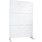 Outdoor & Indoor Metal Freestanding Decorative Privacy Screen