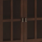 Artisan - Handcrafted Wide 4 Door Storage Cabinet