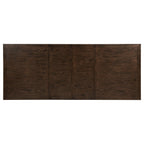 Ridgewell 7-piece Rectangular Trestle Dining Set Dark Oak