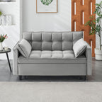 Sofa Bed With Pockets, 3 In 1 Convertible For Living Room