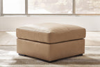 Bandon - Oversized Accent Ottoman - Toffee