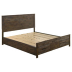 Woodmont 4-piece California King Bedroom Set Golden Brown