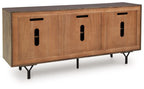 Lavinmont - Accent Cabinet - Multi Brown
