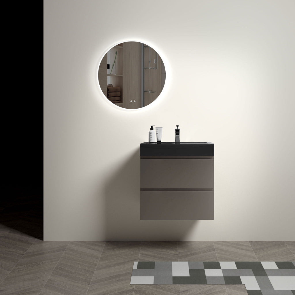 Alice - Bathroom Vanity With Sink, Wall Mounted, Floating